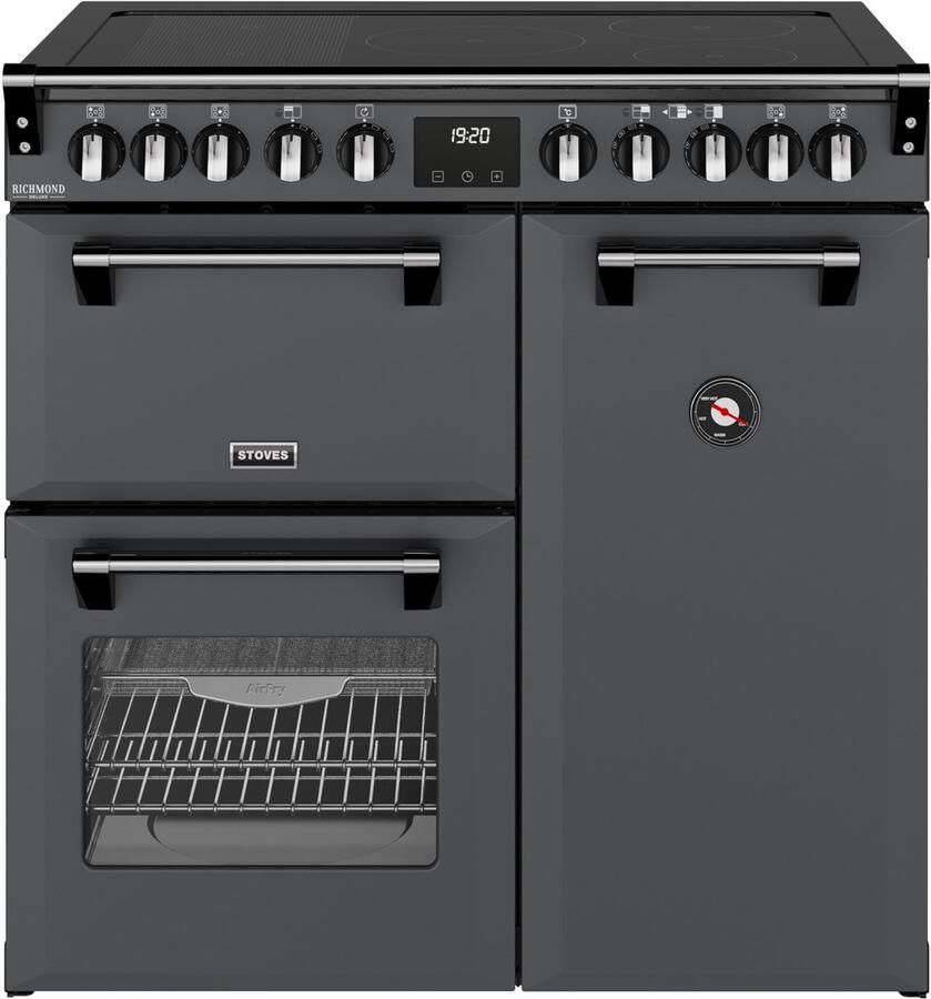 Stoves 444412009 fornuis Range-fornuis Electrisch Inductiekookplaat zones Antraciet