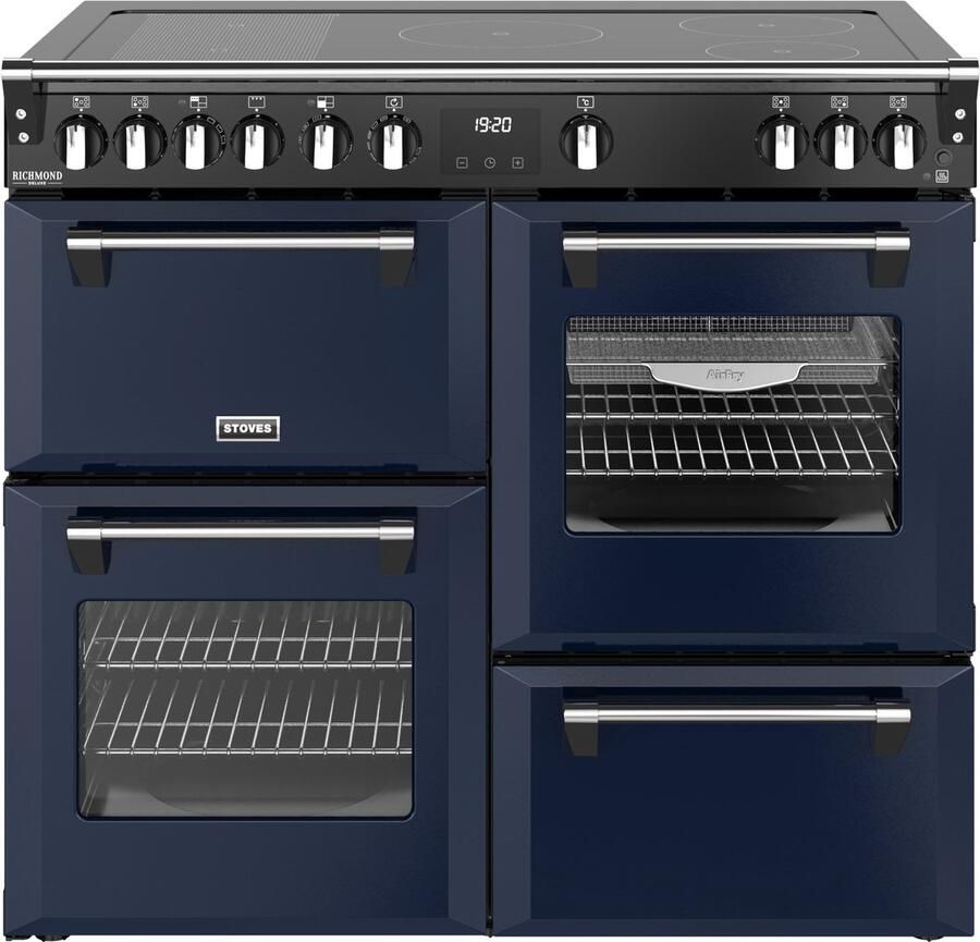 Stoves 444412024 fornuis Range-fornuis Electrisch Inductiekookplaat zones Blauw