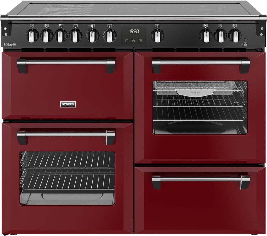 Stoves 444412038 fornuis Range-fornuis Electrisch Inductiekookplaat zones Rood