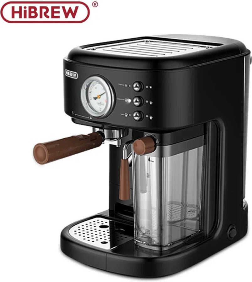 Studio Lyma Espressomachine Koffiezetapparaat Koffiemachine 20 Bar Met melkcontainer Instelbare temperatuur en kopjesvolume
