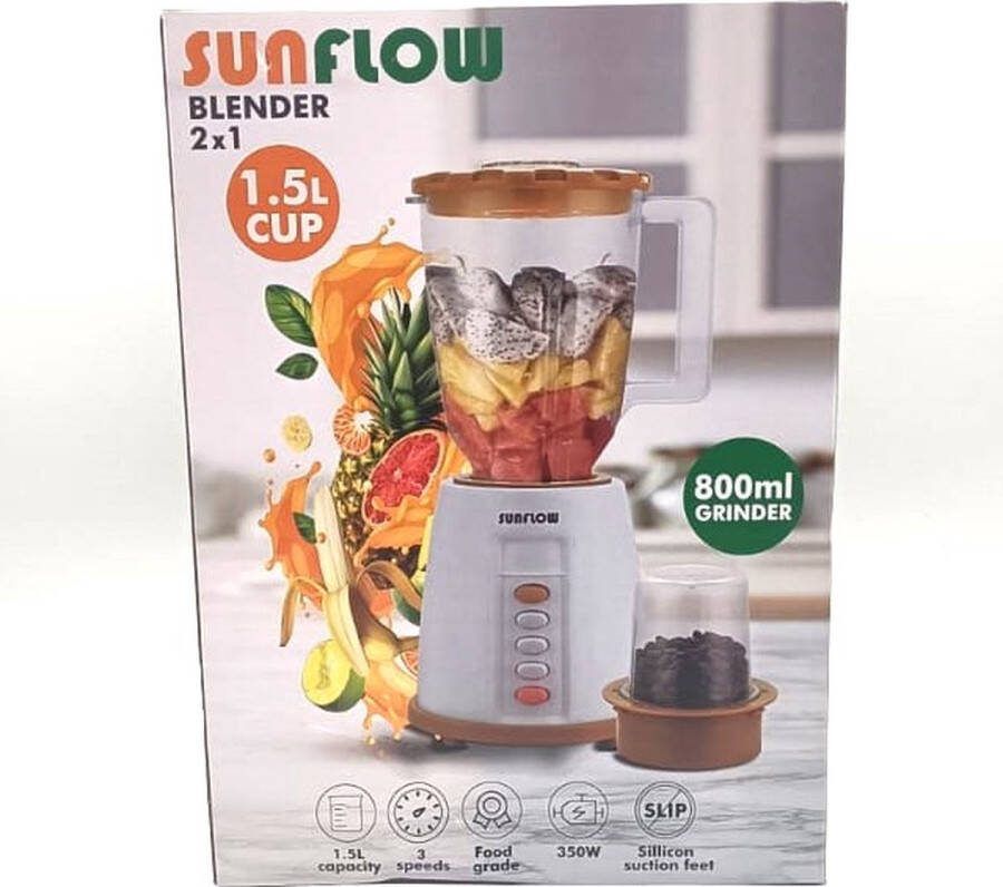 Sunflow Blender 1 5L 2in1
