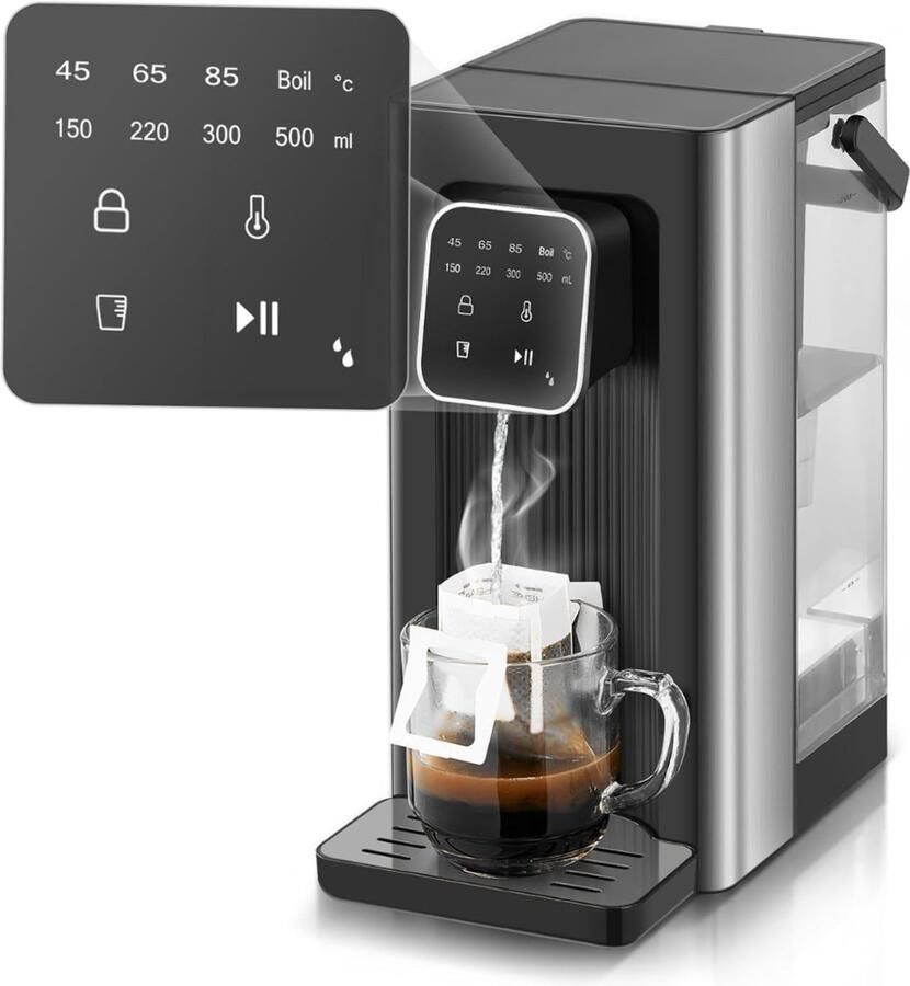 Supplies VH Heetwaterdispenser Heetwaterkraan Heetwatertap 2.5L 45-100°C 2600W