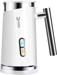 Supremium Devisib Classic Milk Brother Elektrische Stomer Melkopschuimer Koffieschuimer Latte Cappuccino Foamer Schuimer Wit