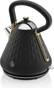 Swan Gatsby Waterkoker 1.7 L Zwart