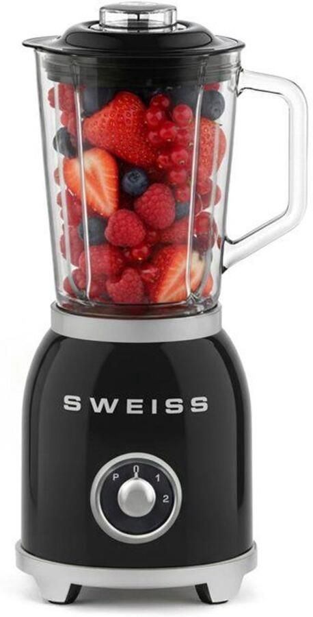 SWEISS Vintage Blender MXV9 1 5 L Zwart