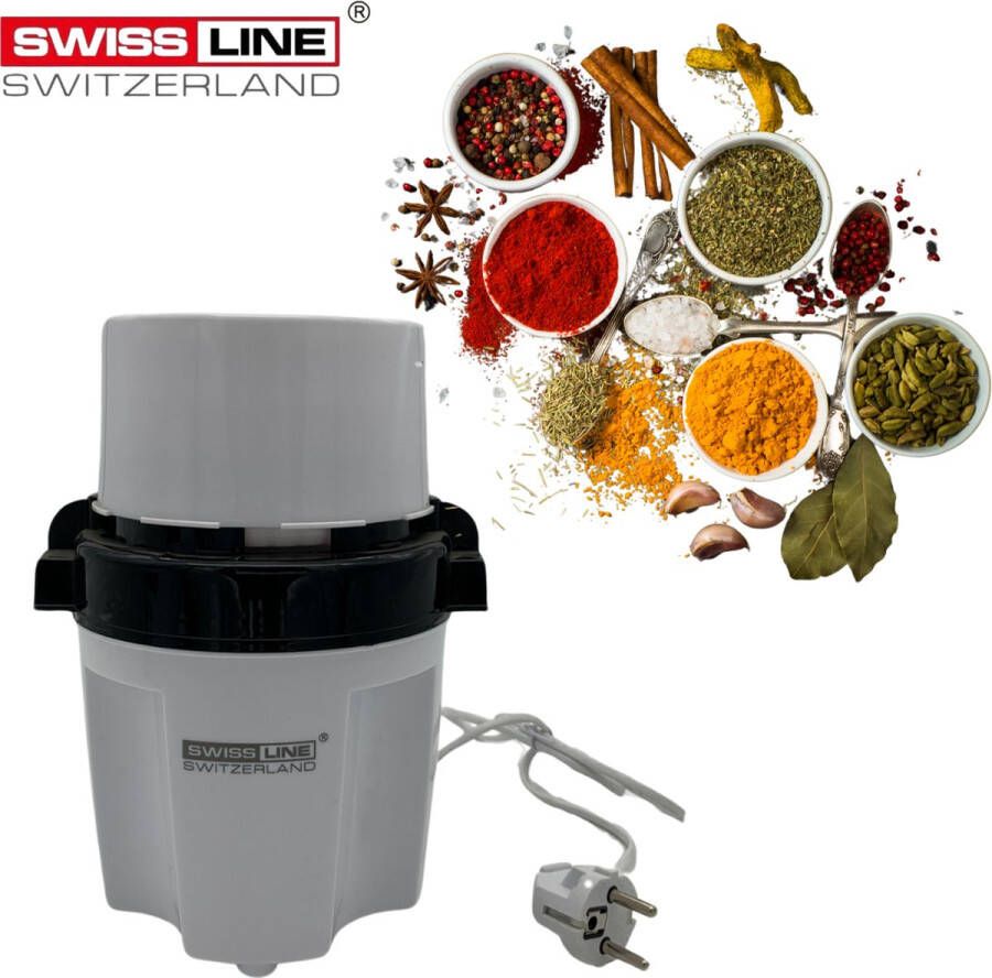 Swiss line switzerland Swiss Line Elektrische hakmolen ZWART