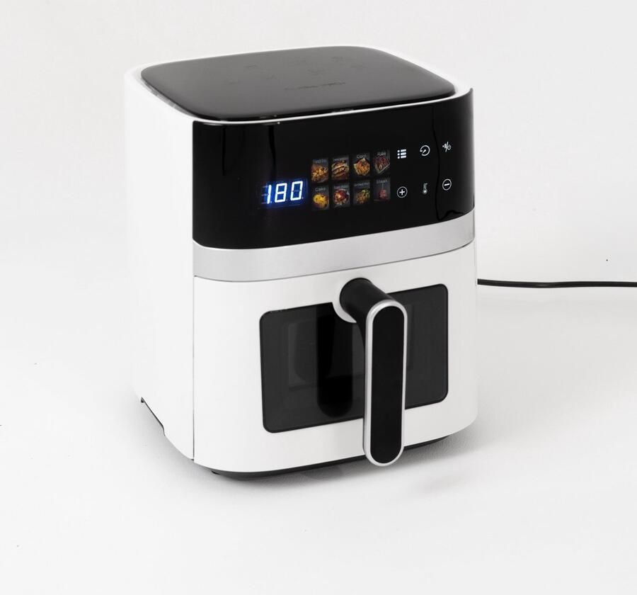 Swiss Pro+ Airfryer SP-AF6.5L.WG airfryer XXXL Intelligente Heteluchtfriteuse Digitaal- 6.5 L XXXL 1500W Gold