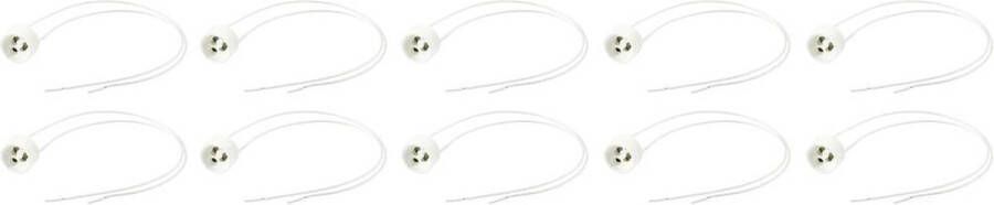 Sygonix SY-4995232 Lampfitting GU10 Set van 10 stuks 230 V AC 500 W