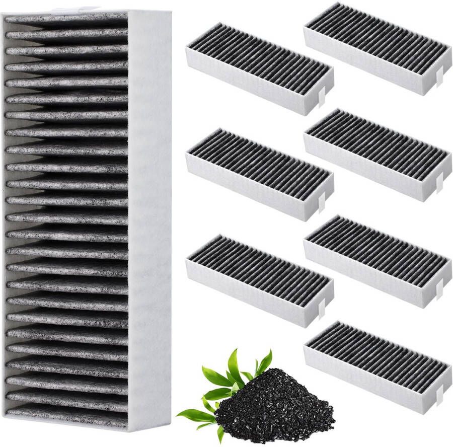 Kraftverdia Actieve koolstoffilters voor afzuigkappen geschikt voor Siemens HZ9VRCR0 17004796 Bosch HEZ9VRUD0 17004811 Neff Z821VR0 17004806 Gaggenau CA282111 Constructa CCZ9VRCRCR0 170066 Vervangend filter voor schone luchtrecirculatie - Foto 2