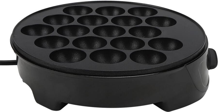 Takoyaki-maker Elektrische Bakvorm 18 Roosters Multi Octopusballen Ideaal voor Gezinnen Compact Formaat