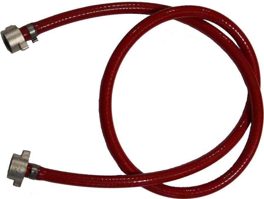 Tapkoel CO2 slang rood met 2 x 5 8 aansluitingen