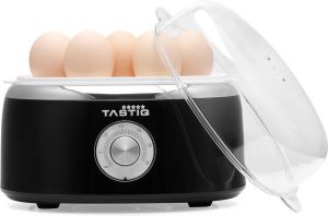TASTIQ Eggcellence Elektrische Eierkoker met Timer Geschikt voor 7 Eieren
