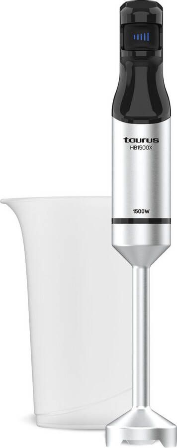 Taurus HB1500XE Staafmixer 1500 W Zwart Roestvrijstaal