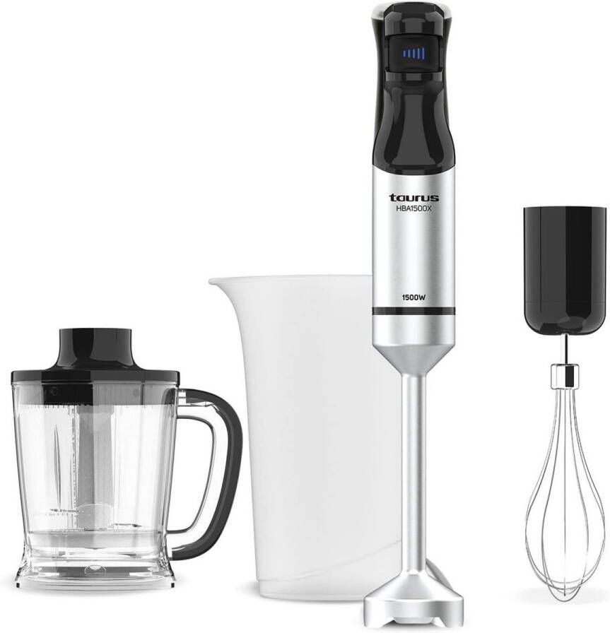 Taurus HBA1500X blender 0 5 l Staafmixer 1500 W Zwart Roestvrijstaal