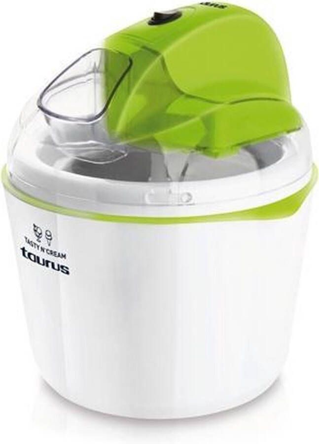 Taurus Ijsmachine TASTY&CREAM 1 5 L Wit Groen - Foto 2