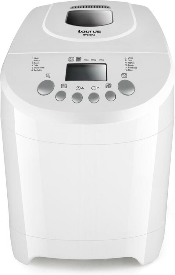 Taurus My Bread broodbakmachine Wit 600 W