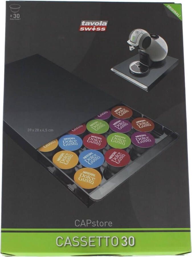 Tavola Swiss Scanpart Capsulehouder voor Tassimo 32 capsules