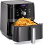 Taylor Swoden Airfryer XXL Groot 6L Heteluchtfriteuse 40 tot 200°C 1700W Zwart Air 30LB2 - Thumbnail 1