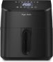 Taylor Swoden Airfryer Amy 30L73 Heteluchtfriteuse 4 5L 8 programma's 1350W Digitaal display Zwart - Thumbnail 1