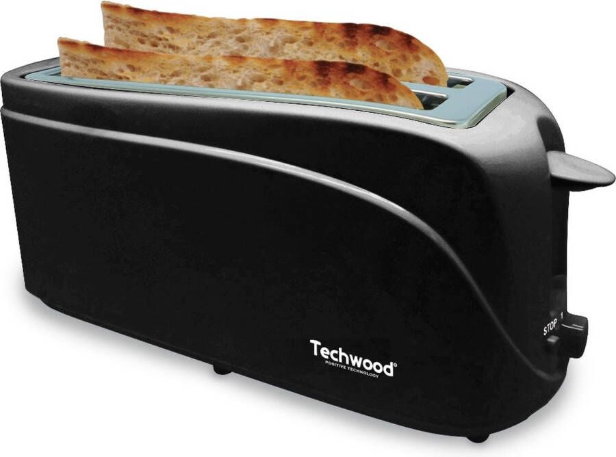 Techwood TGP506 Longslot Broodrooster extra brede lange sleuven
