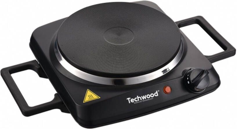Techwood TPE156 Vrijstaande Elektrische Kookplaat 1-pits 1500 Watt