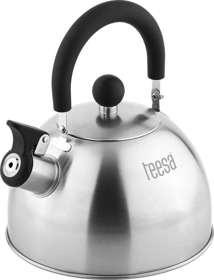 Teesa TSA0153 Stalen Waterkoker 1 8L Inductie en Gas Koel Handvat