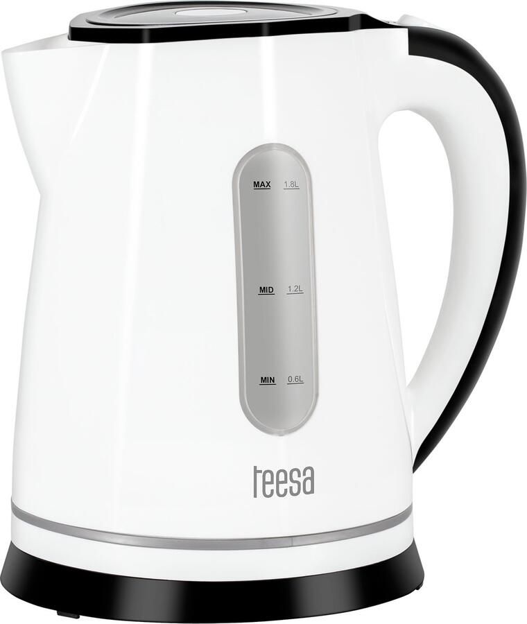Teesa TSA1020W Draad- en geruisloze waterkoker 1 8 liter wit