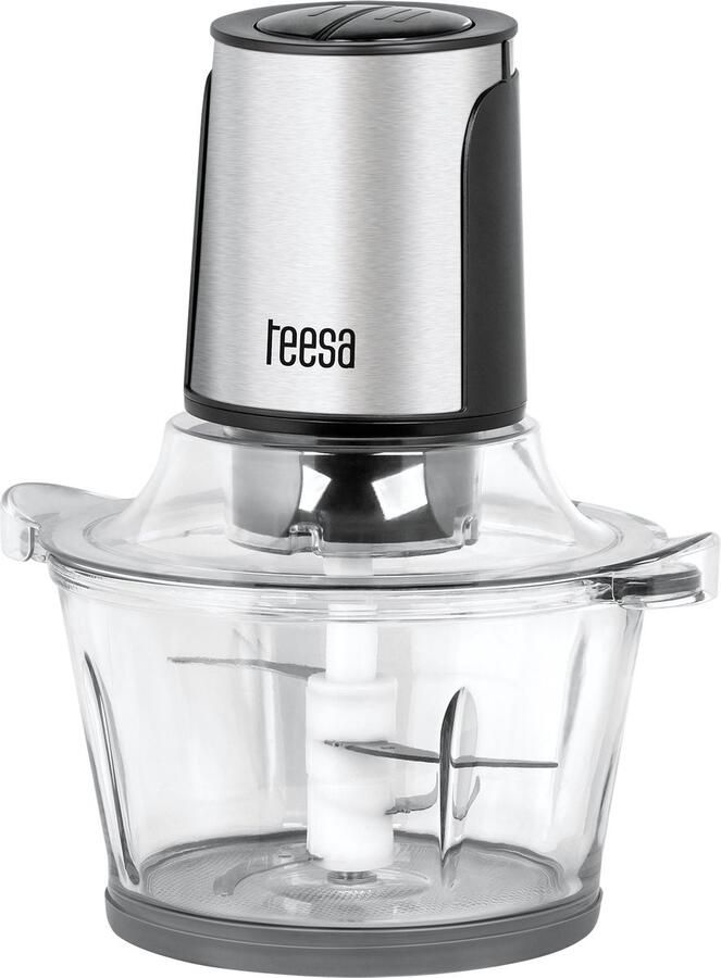 Teesa Hakmolen met glazen kom 1 5 liter met meegeleverde spatel TSA3227