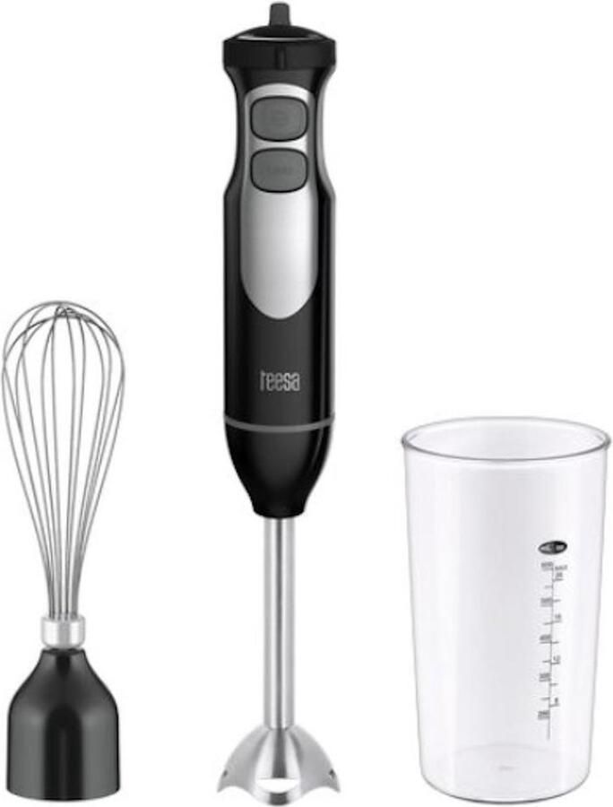 Teesa TSA3521 Multifunctionele staafmixer 700 Watt zwart