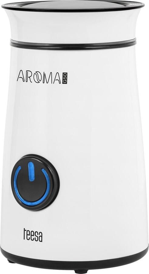 Teesa TSA4005 Elektrische koffiemolen AROMA G50 150 Watt wit
