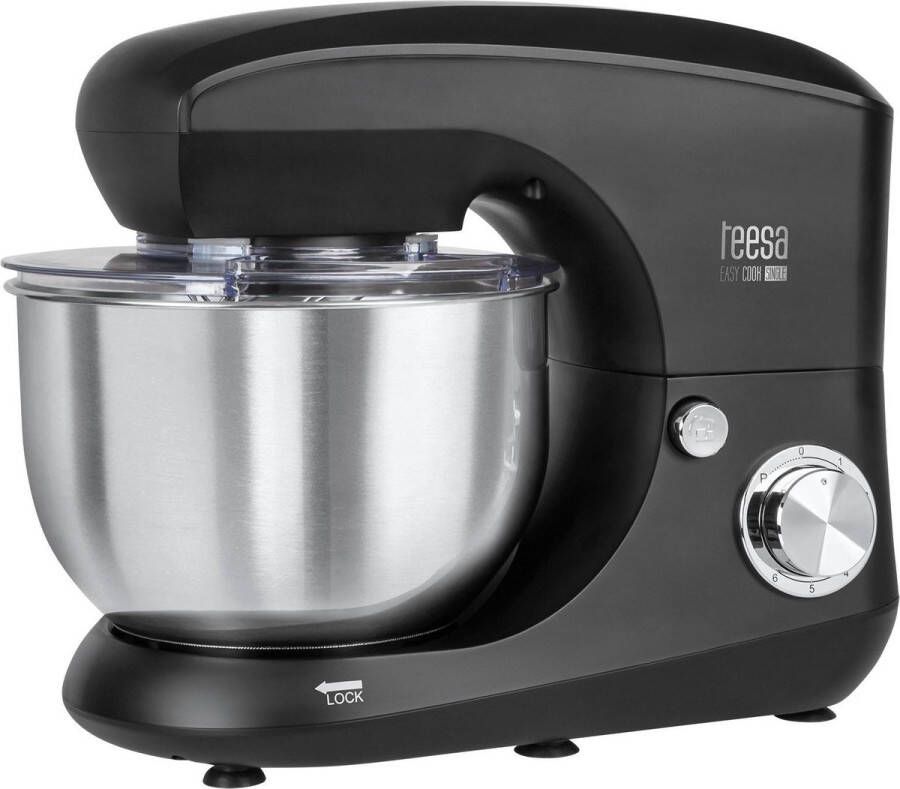 Teesa Easy Cook Single keukenmachine standmixer 1400 Watt zwart 5 5L TSA3545B - Foto 2