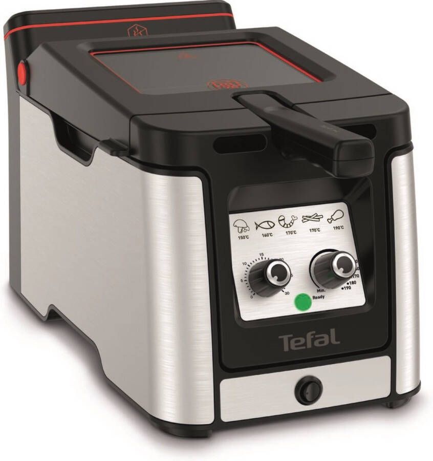Tefal Clear Duo FR600D Frituurpan 3.5L 2000W Koude Zone Anti-geurfilter RVS - Foto 9