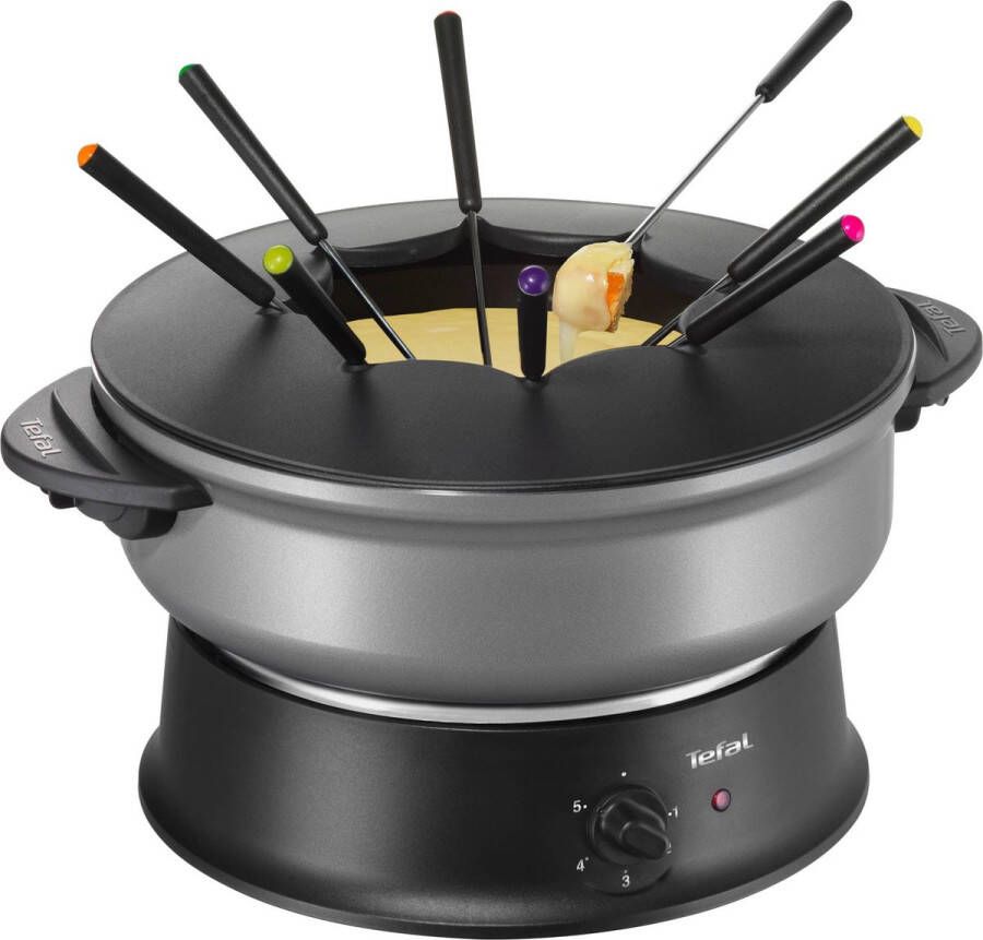 Tefal Elektrische Wok fondue toestel 2in1 Compact WK302013