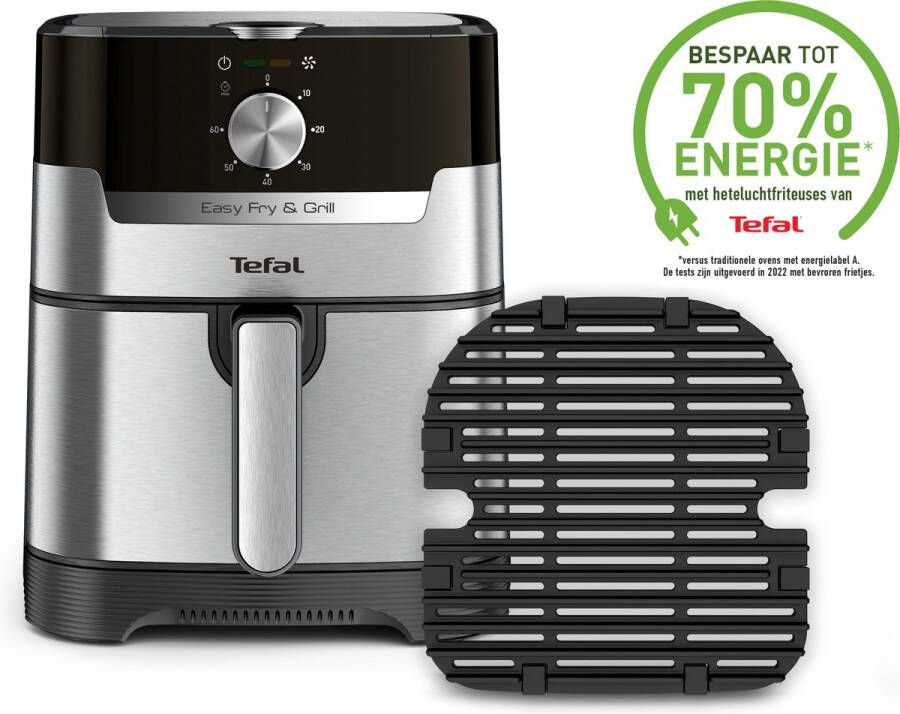 Tefal Easy Fry & Grill 2-in-1 EY501D Heteluchtfriteuse Grill XL