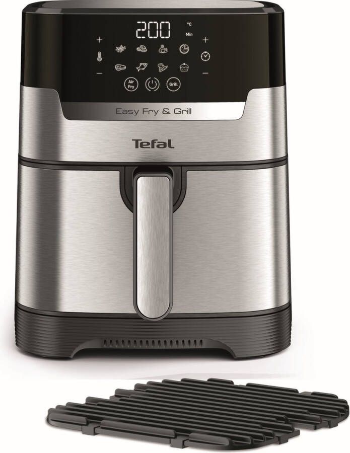 Tefal Friteuse EY505D Easy Fry & Grill Deluxe Hete lucht friteuse & grill digitaal display 4 2 liter 8 programma's - Foto 4