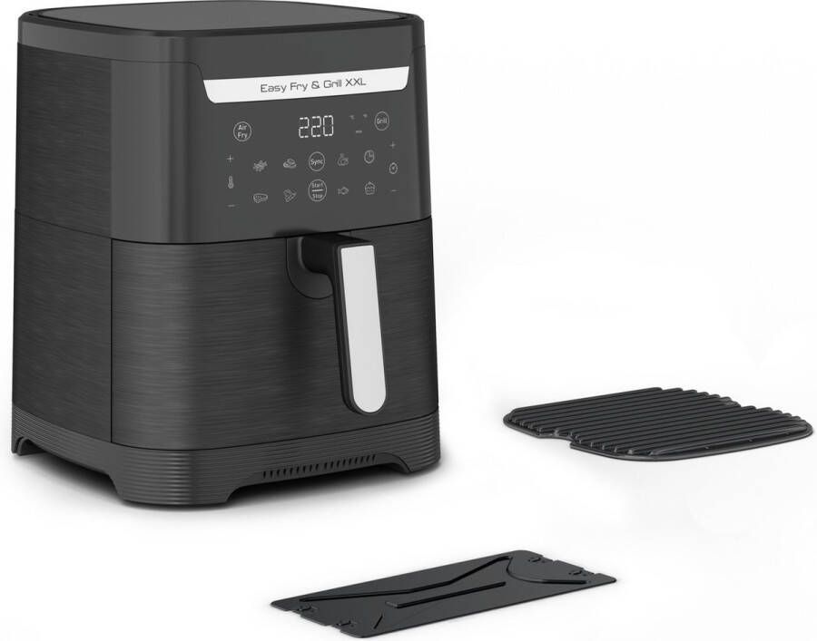 Tefal Easy Fry & Grill XXL EY8018 2-in-1 Airfryer & Grill 6.5L FlexCook 8 Programma's Zwart Voor 8 Personen - Foto 9