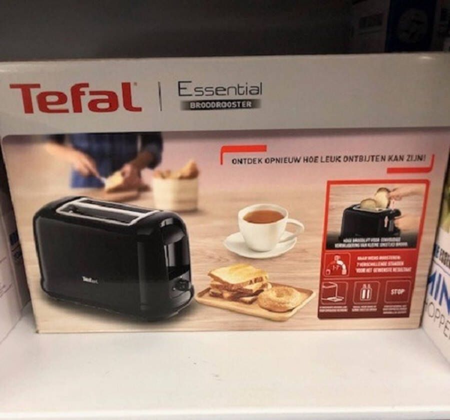 Tefal Essential Tefal broodrooster 7 standen 850 W