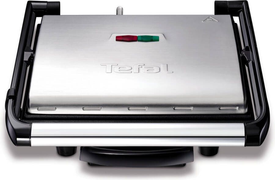 Tefal Inicio GC241D Contactgrill Anti-aanbaklaag 2000W RVS Compact Design Best uit de Test Consumentenbond Oktober 2025 - Foto 4