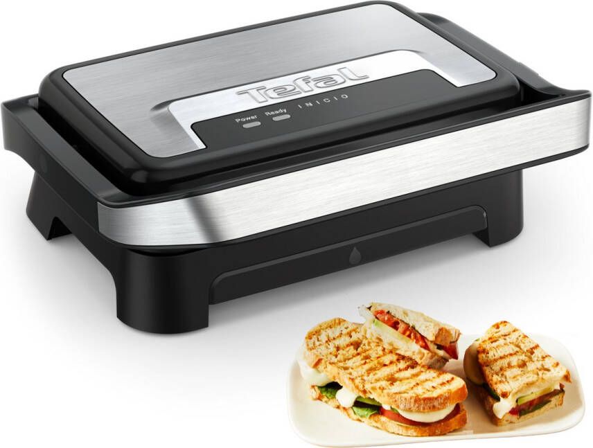 Tefal GC270D Inicio Compact Paninimaker & Grill Contactgrill