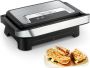 Tefal Contactgrill Inicio Compact 2-in-1 Panini Grill anti-aanbakplaten - Thumbnail 3