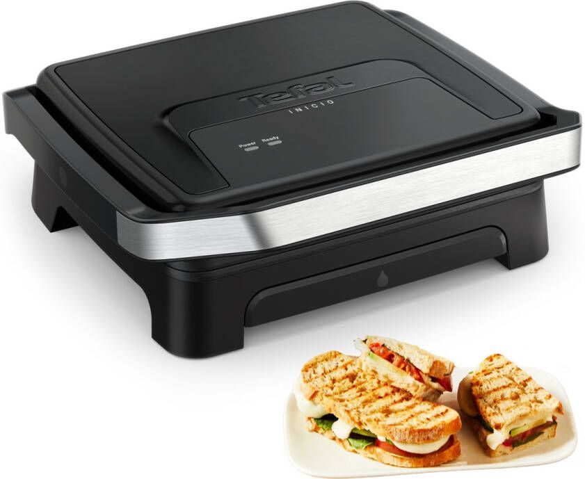 Tefal GC2718 Inicio Classic Panini grill Zwart