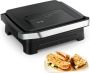 Tefal Contactgrill Inicio Classic 2-in-1 Panini Grill anti-aanbakplaten Plaatsbesparende opslag vaatwasmachinebestendige sap opvangschaal GC2718 - Thumbnail 2