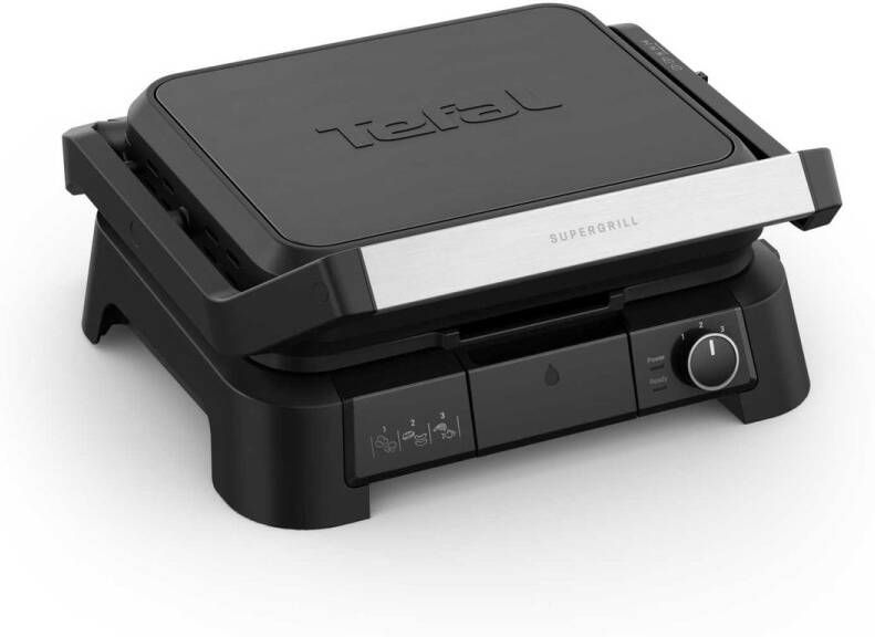 Tefal GC5108 SuperGrill 3-in-1 GC5108 contactgrill barbecue en ovenstand