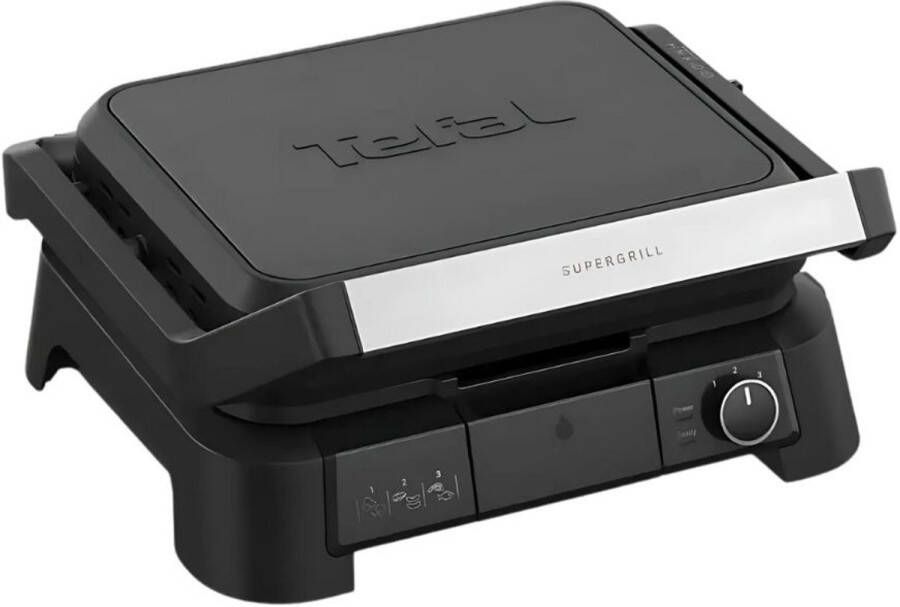 Tefal GC5108 SuperGrill 3-in-1 GC5108 contactgrill barbecue en ovenstand