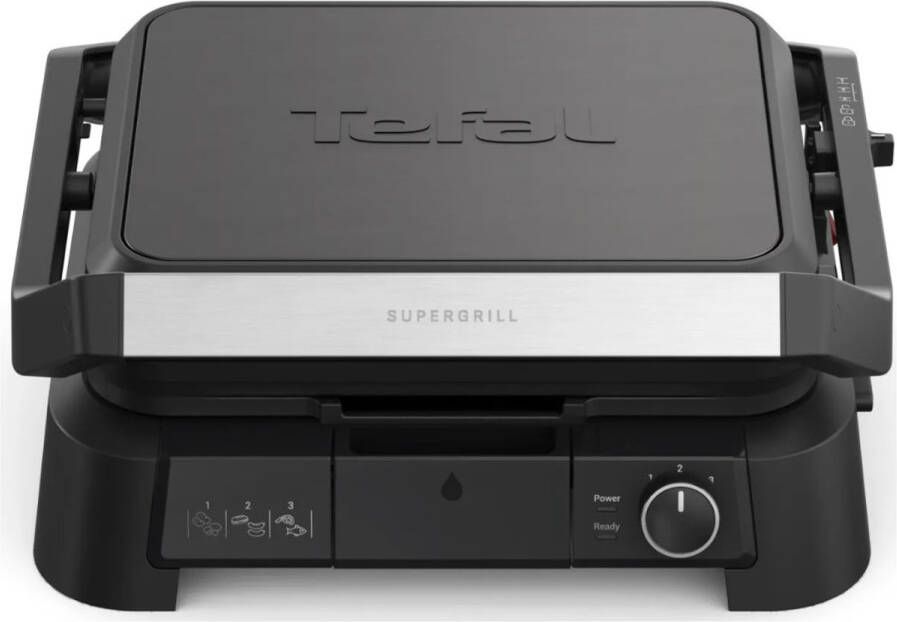 Tefal GC5108 SuperGrill 3-in-1 GC5108 contactgrill barbecue en ovenstand