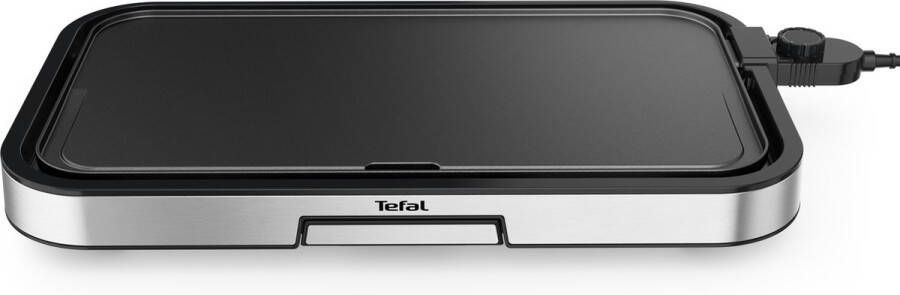 Tefal Giant Plancha CB631D Grillplaat XXL Bakoppervlak 2400W Anti-aanbaklaag RVS