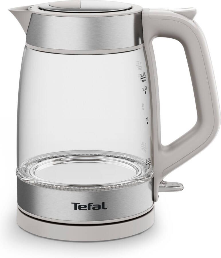 Tefal Glass KI605B Waterkoker Grijs