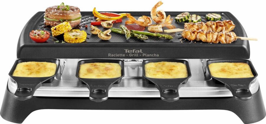 Tefal Raclette Inox Design RE4598 | Gourmet&Raclette | Keuken&Koken Fun cooking | 3168430915787 - Foto 2