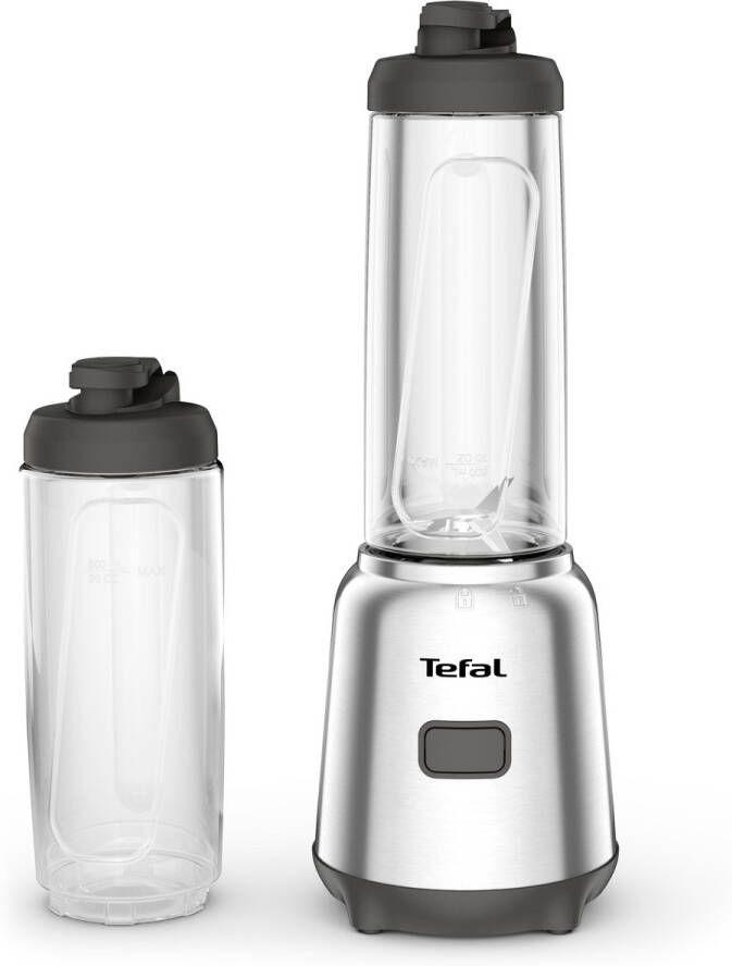 Tefal Blender BL15FD Mix & Move Smoothie-Maker 2 flessen to-go in premium tritan afneembare lemmeten - Foto 3