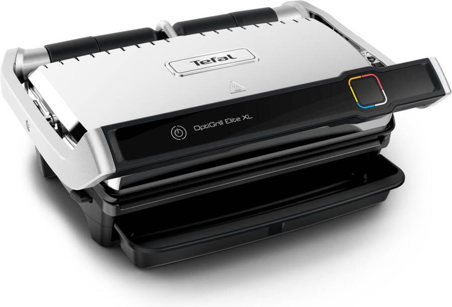 Tefal Contactgrill OptiGrill Elite XL vaatwasserbestendige platen Countdown tot het grillresultaat grillboost voor grillstrepen GC760D - Foto 8